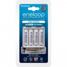 Batareju lādētājs SANYO ENELOOP 4AAA+AAA/HR03 750mAh rechargeable Ni-MH 4gab